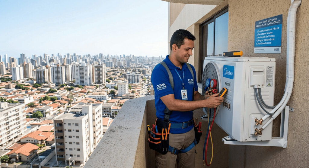 Como escolher um serviço de ar condicionado em Serra